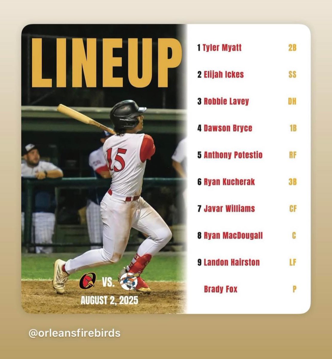 Sanford Baseball (@sanfordbase) on Twitter photo Watch Brady Fox ‘24 on the mound tonight for the Firebirds at 6:30 pm
capeleaguetv.com/?B=2516379
<a href="/bfox0117/">Brady Fox</a> <a href="/umbcbaseball/">UMBC Baseball</a> <a href="/FirebirdsCCBL/">Orleans Firebirds</a> Watch Brady Fox ‘24 on the mound tonight for the Firebirds at 6:30 pm
capeleaguetv.com/?B=2516379
<a href="/bfox0117/">Brady Fox</a> <a href="/umbcbaseball/">UMBC Baseball</a> <a href="/FirebirdsCCBL/">Orleans Firebirds</a>