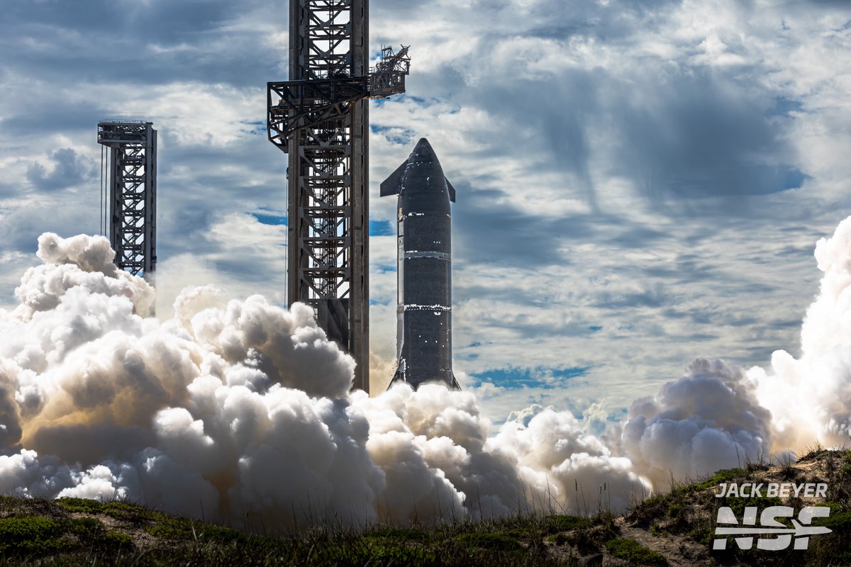 Jack Beyer (@thejackbeyer) on Twitter photo What will SpaceX do to get to Mars? Whatever it takes.
This shot of Ship 37's six engine static fire - it's final prelaunch test and a unique moment in the Starship program - is now available as a metal (and paper) print on the <a href="/NASASpaceflight/">NSF - NASASpaceflight.com</a> shop!
shop.nasaspaceflight.com/products/whate… What will SpaceX do to get to Mars? Whatever it takes.
This shot of Ship 37's six engine static fire - it's final prelaunch test and a unique moment in the Starship program - is now available as a metal (and paper) print on the <a href="/NASASpaceflight/">NSF - NASASpaceflight.com</a> shop!
shop.nasaspaceflight.com/products/whate…