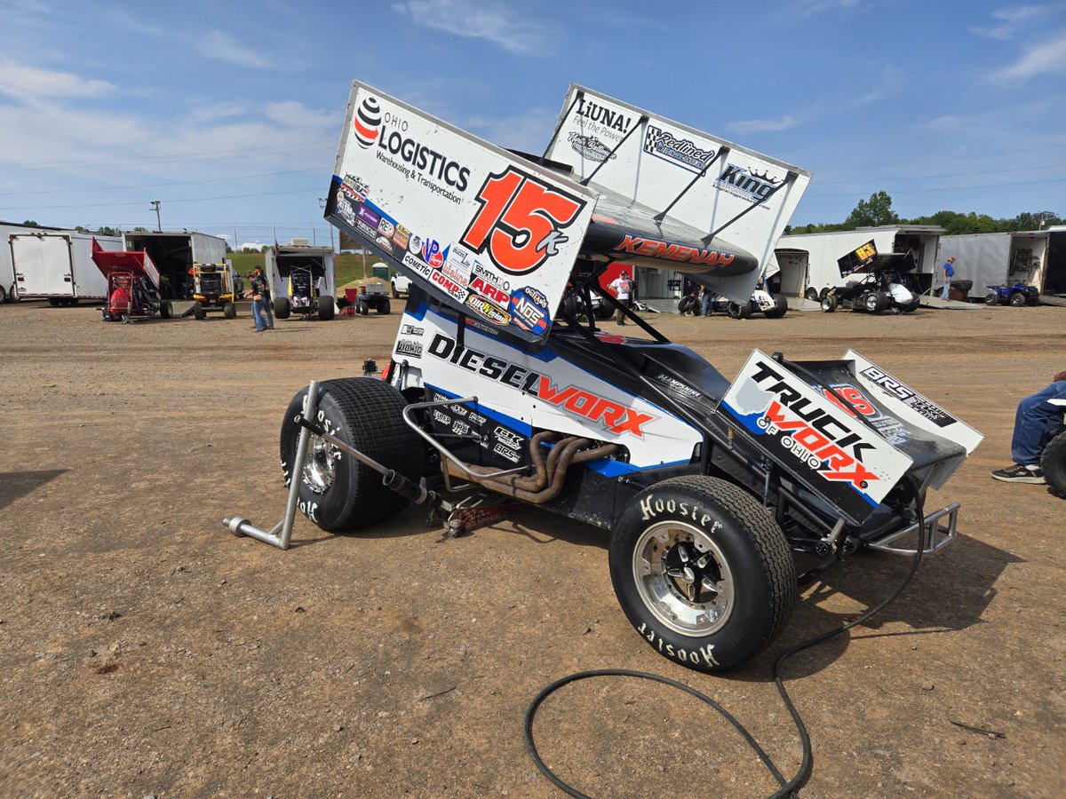 Unloaded and ready to go tonight for the Lou Blaney Memorial <a href="/SharonSpdwy/">Sharon Speedway</a>! 

📺 6:30pm | DIRTVision

<a href="/ohio_logistics/">Ohio Logistics</a> | Truckworx of Ohio | Debbie &amp; Doug Ludwig | North Baltimore Custom Cuts | LIUNA | Banshee Graphics | <a href="/keizerwheels/">Keizer Wheels</a> | <a href="/BRStuned/">Berryman Racing Shocks</a> | HRE by Jesse