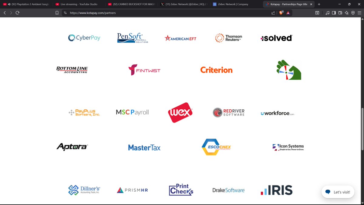 Today on zebec partners deep dive we discuss KOTAPAY and what that means for ZEBEC

Kota Pay doesn't do payroll.. na Kotapay does ACH pay for employees, as well as handles EMPLOYEE BENEFITS and HR INSURANCE.  partners listed.
fintechweekly.com/magazine/artic…

<a href="/Zebec_HQ/">Zebec Network</a> $ZBCN <a href="/Kotapay/">Kotapay</a>