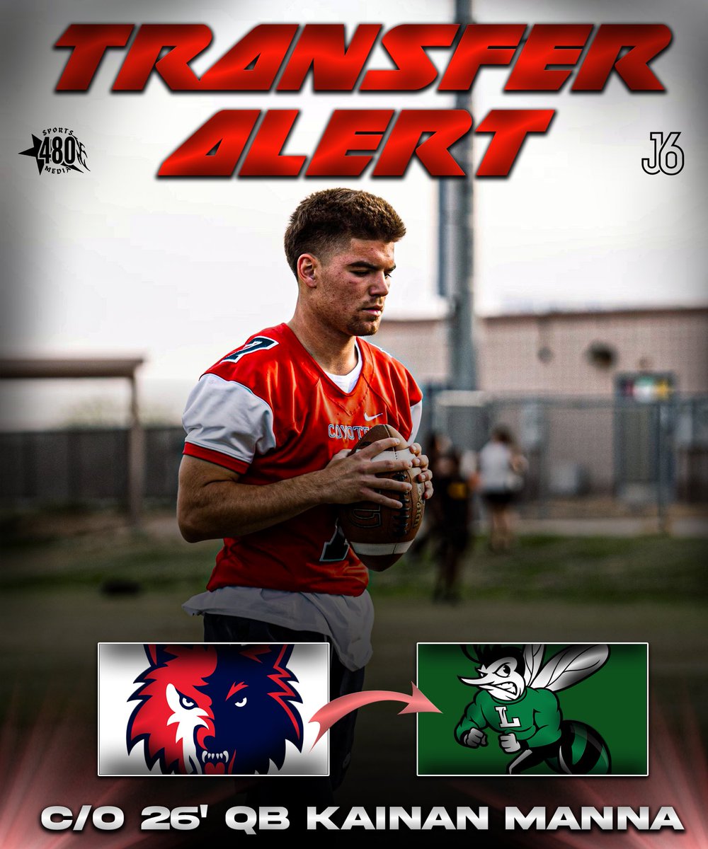🚨 TRANSFER ALERT 🚨
Class of 2026 QB Kainan Manna is making moves!
The talented signal-caller is transferring from Centennial High School (AZ) to Lincoln High School in San Diego. Big addition for the Hornets! 🐝🏈🌴

#TransferSeason #KainanManna #LincolnHigh #AZtoCA #QB1 #AZ