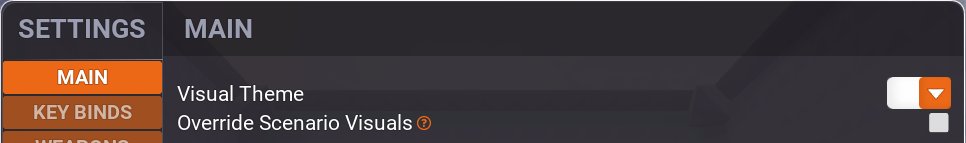 NFNTnc's tweet image. Settings→Main→Override Scenario Visuals→off