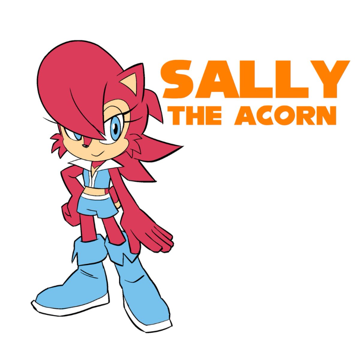 If I were to redesign Sally, it would be like this. 

Back in the Archie days, I gave Ian and Paul (the editor) a variety of design pieces that they could mix and match to build what they wanted her to look like. 

I didn't send anything like this though.
