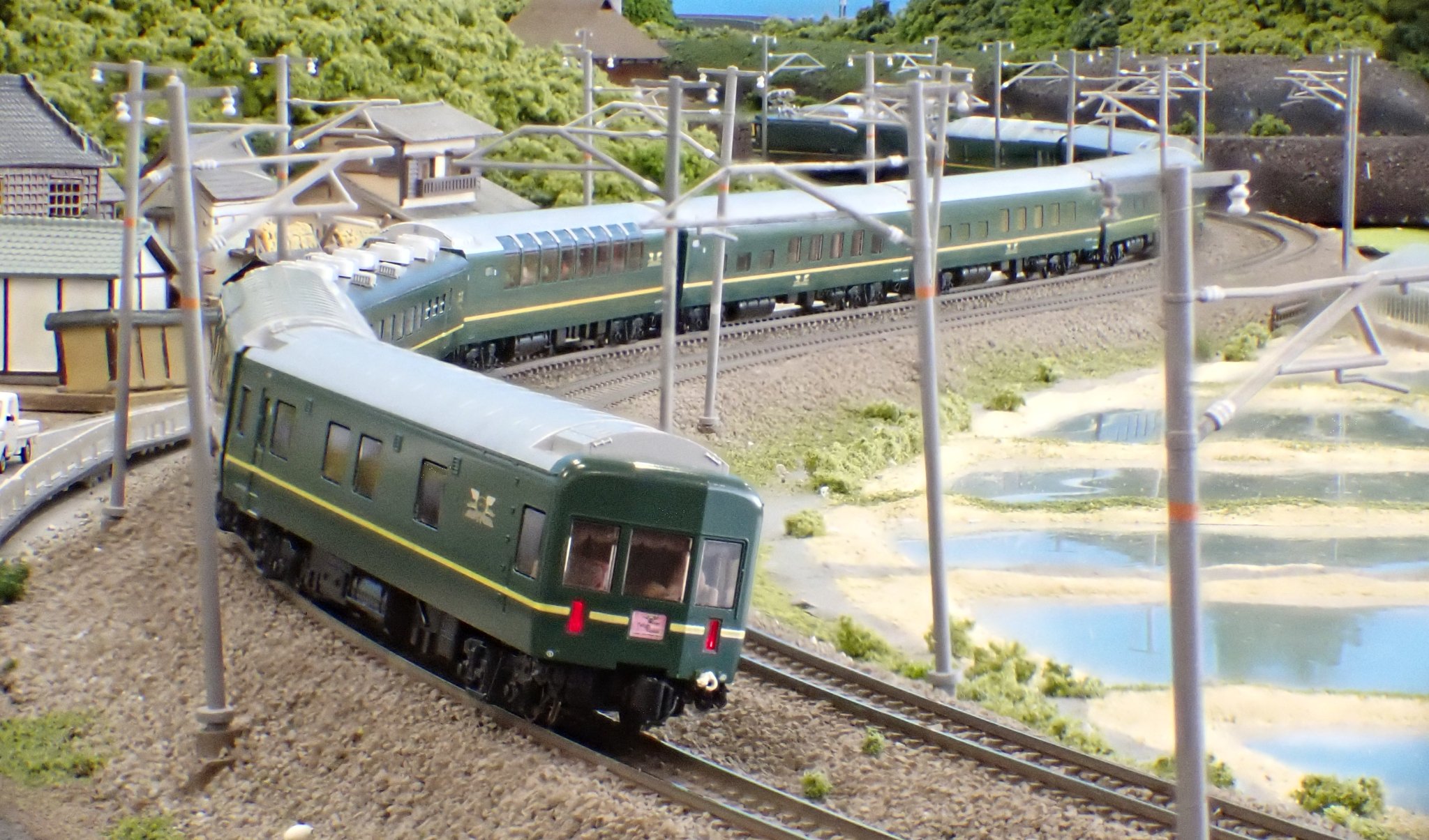 トワイライト中島 2021年7月10日に京都市下京区の京都鉄道博物館で撮影した