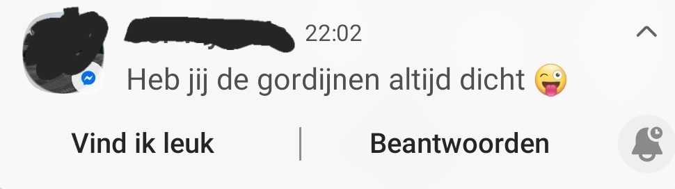 Ik snap niet dat sommige mannen niet doorhebben dat dit soort berichten creepy zijn.

😬