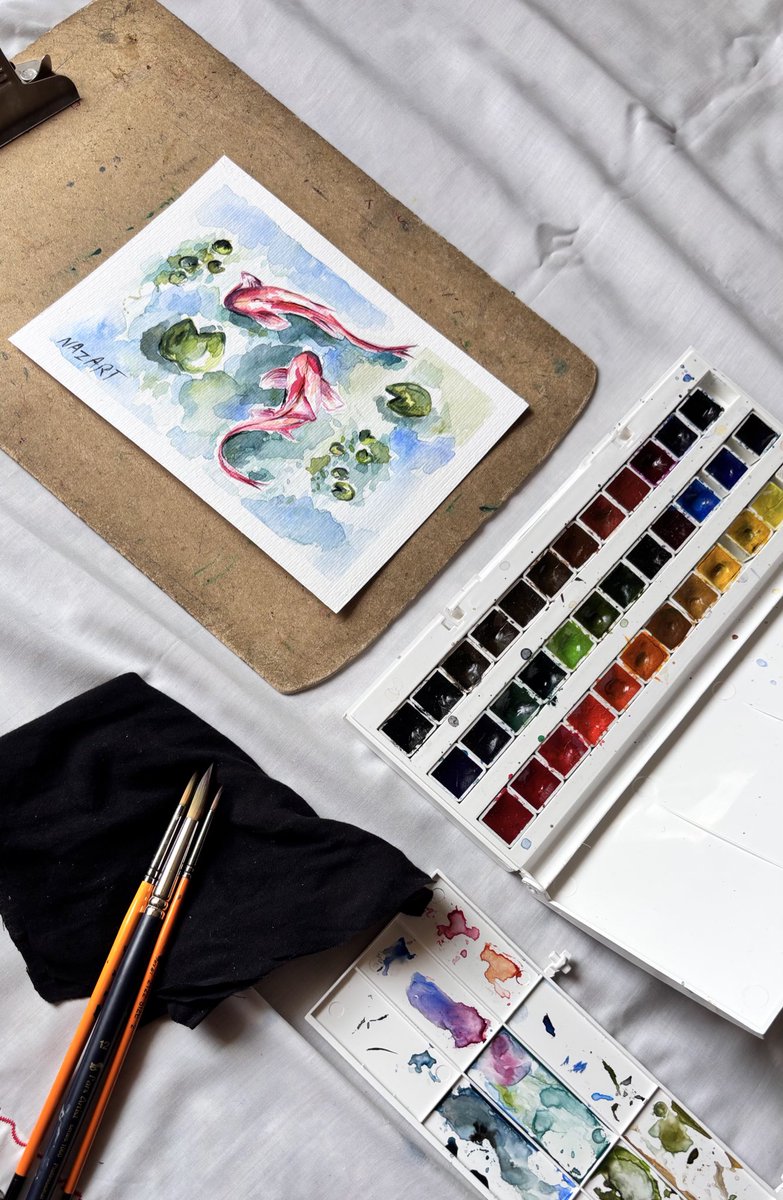 Good night!
Here’s today’s work, painted in a cozy little spot I finally found today.
Always keep trying for yourself, even if your likes are as few as the fingers on one hand!
With lots of practice, you’ll eventually get noticed and grow. 🎨✌️