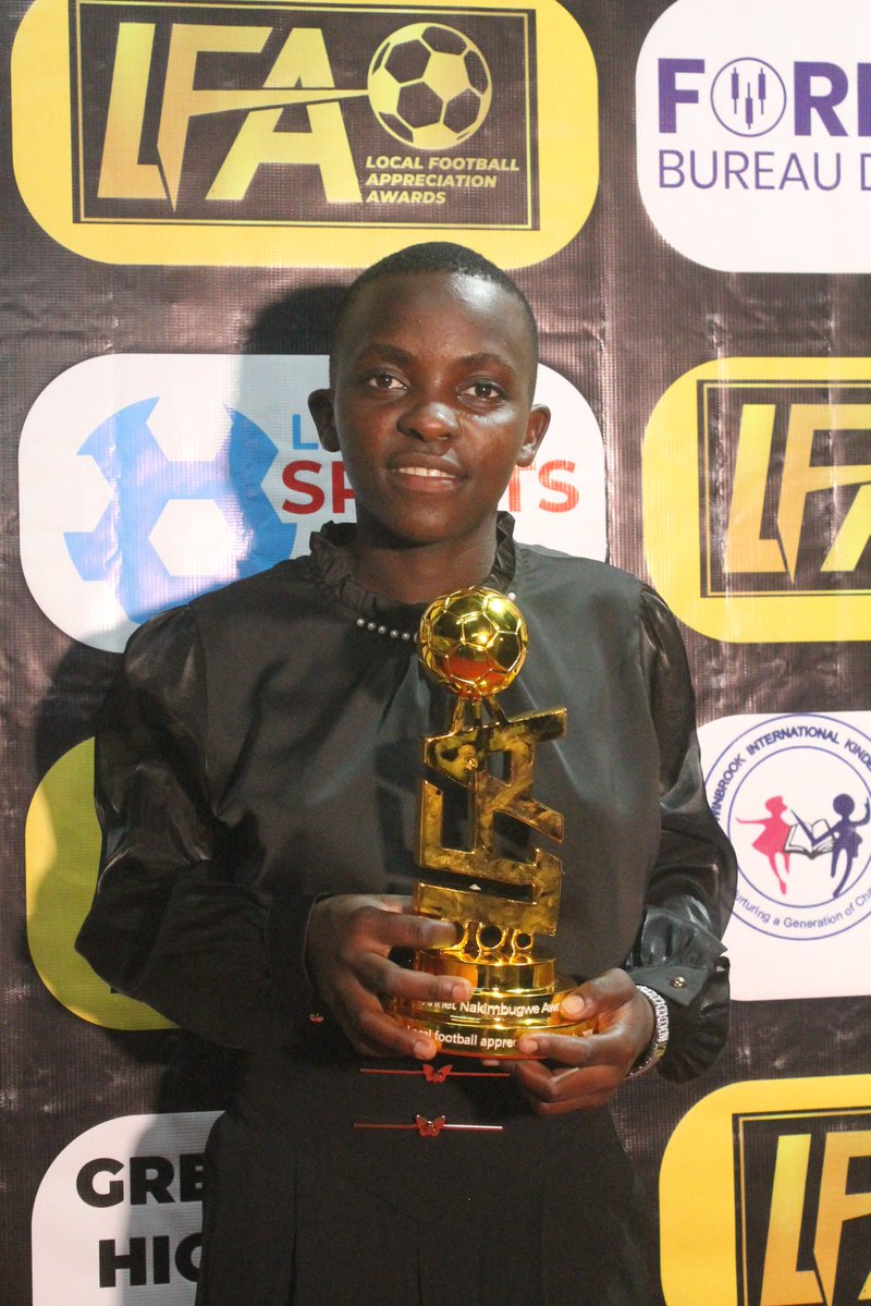 dailysportsafrica.com (@dailysportsug) on Twitter photo Promising Female Player of the 2024 - <a href="/LFAAWARDS/">Local Football appreciation awards (LFA Awards)</a> .
Justine Ayerango- <a href="/WfcRines/">Rines S.S WFC</a> Promising Female Player of the 2024 - <a href="/LFAAWARDS/">Local Football appreciation awards (LFA Awards)</a> .
Justine Ayerango- <a href="/WfcRines/">Rines S.S WFC</a>