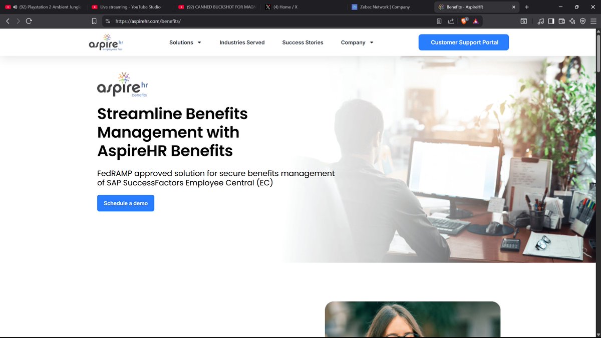 up next on <a href="/Zebec_HQ/">Zebec Network</a> PARTNERS WE HAVE ASPIRE HR

one of many aspects they specialize in is FedRAMP approved solution for secure benefits management
of SAP SuccessFactors Employee Central (EC) < they had me at FED RAMP. and HCM SOLUTIONS