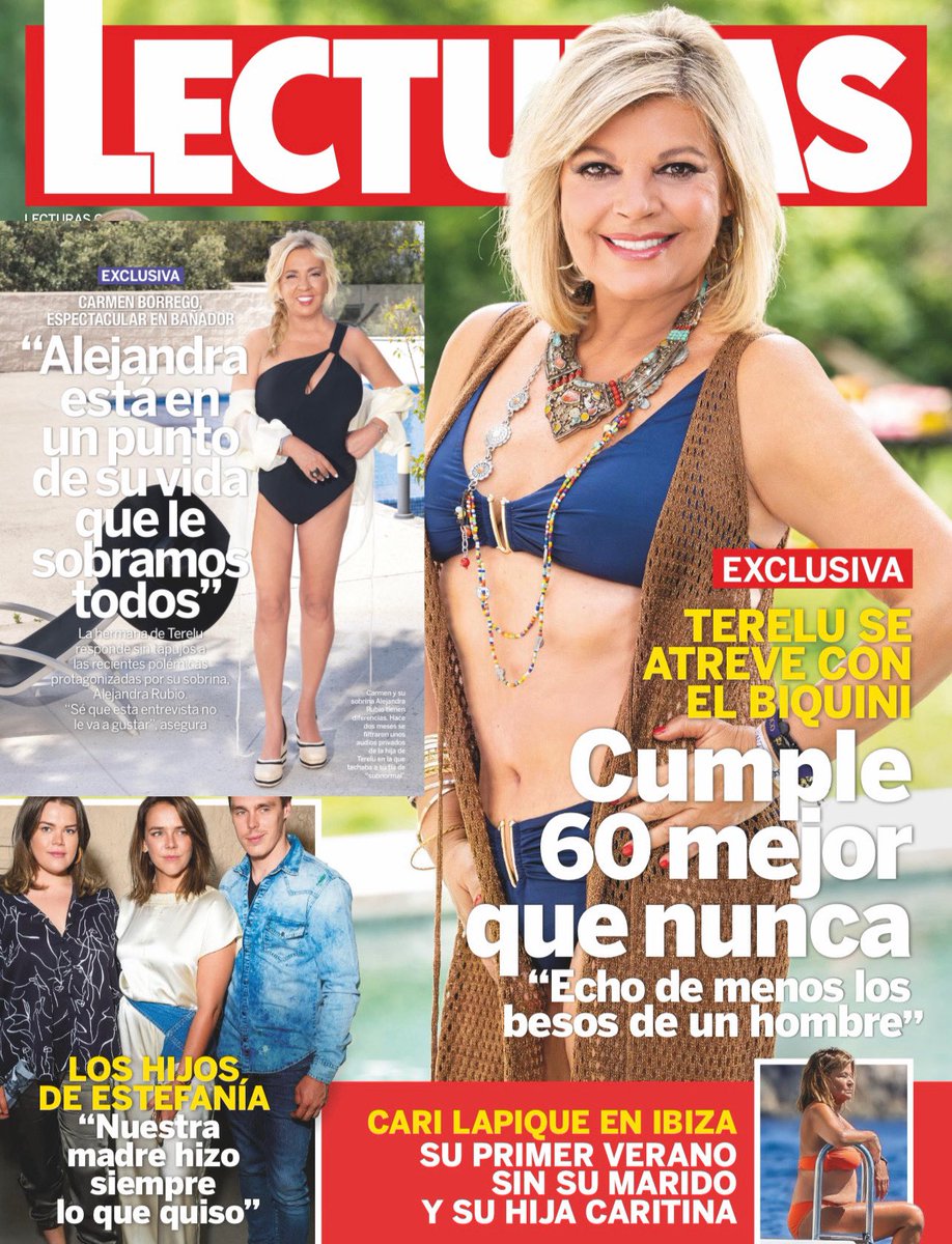 paqui (@paquidiaze) on Twitter photo #YoMeRebelo3A
<a href="/luispliegog/">Luis Pliego</a> si has hecho la de la Borrego y la de Alejandrita, en breve le toca a Terelu no ? Deseando ver una portada de Terelu en bikini. #YoMeRebelo3A
<a href="/luispliegog/">Luis Pliego</a> si has hecho la de la Borrego y la de Alejandrita, en breve le toca a Terelu no ? Deseando ver una portada de Terelu en bikini.