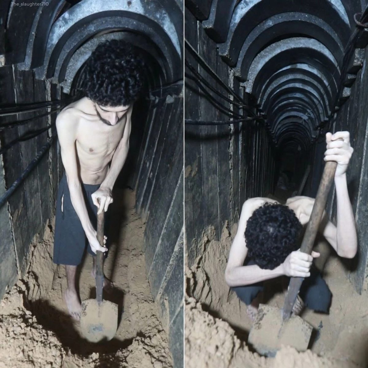 Bilder, die nicht in der <a href="/tagesschau/">tagesschau</a> richtig behandelt werden, weil es „nur ein Jud“ ist, der da ausgehungert sein Grab schaufelt. 

Der ÖRR bringt lieber die von der #Hamas vorgegebenen „Nachrichten“. 

#Gaza #Israel #Judenhass