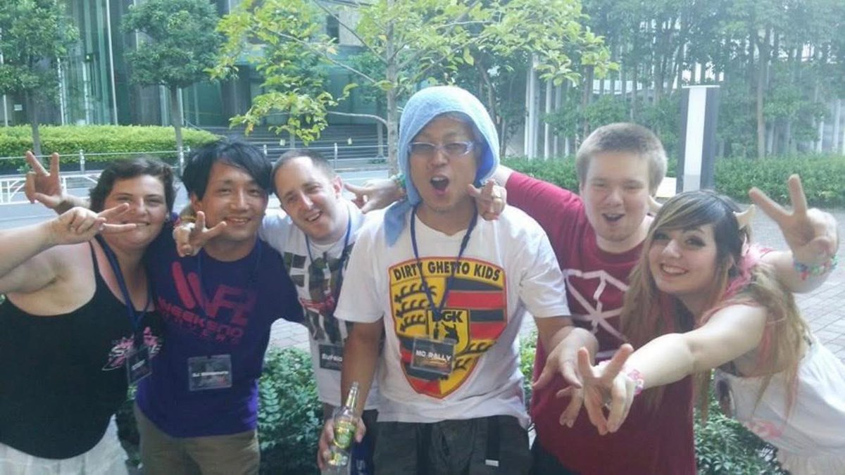 <a href="/daniel7official/">Daniel Seven</a> What a line up! Us 11 years ago at TDOH

Kate (my other half) Shimamura, Me, MC Rally, Jon a friend &amp; I can’t remember the girl on the end