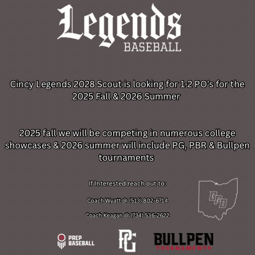 2028’s wanted!