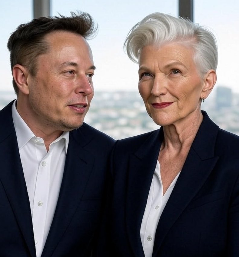 Maye Musk is a beautiful and wonderful Mom❤️

Do you agree?

A. Yes
B. No

Follow and repost for all breaking news