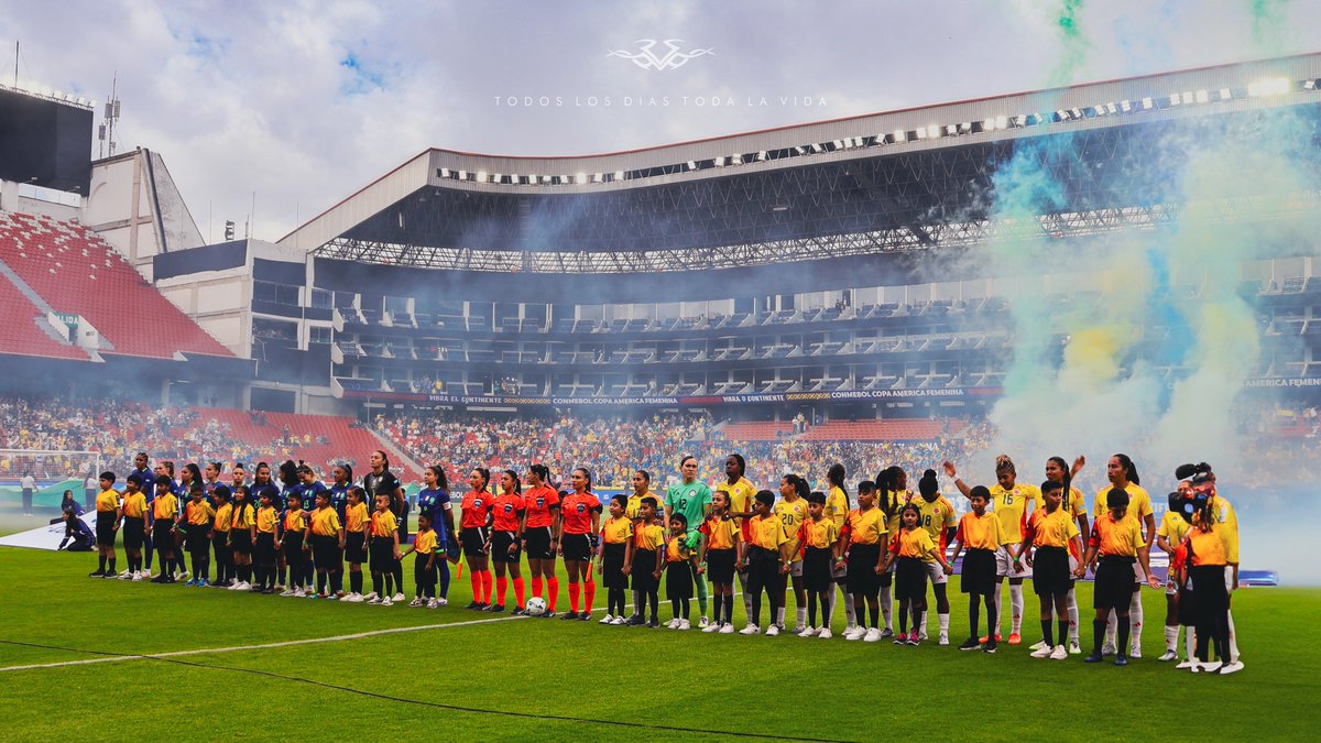 albo75's tweet image. La gran final….

🇨🇴 vs 🇧🇷 

#CopaAmericaFEM 
@CopaAmerica 
🏟️ #RodrigoPazDelgado