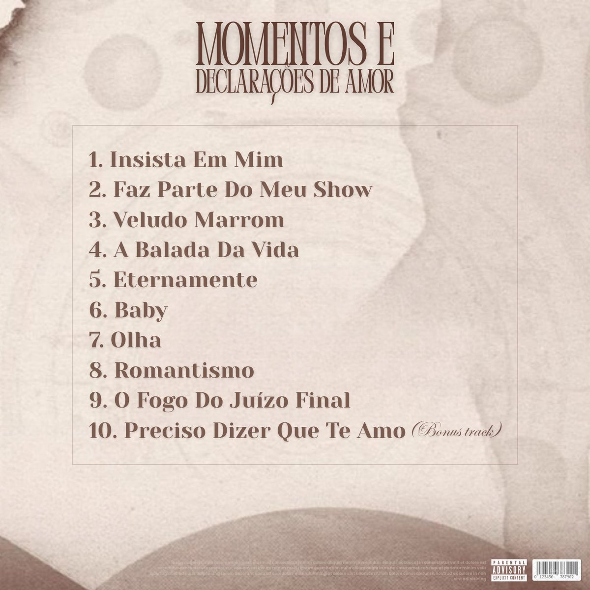 ♡ ---- ℳomentos E Declarações De Amor - Tracklist

➫ 10.08 | ᵖʳᵉ⁻ˢᵃᵛᵉ
| 🔗 :ky.com/PreSave

@squadb2b [@] #k1 #♡ #B2B