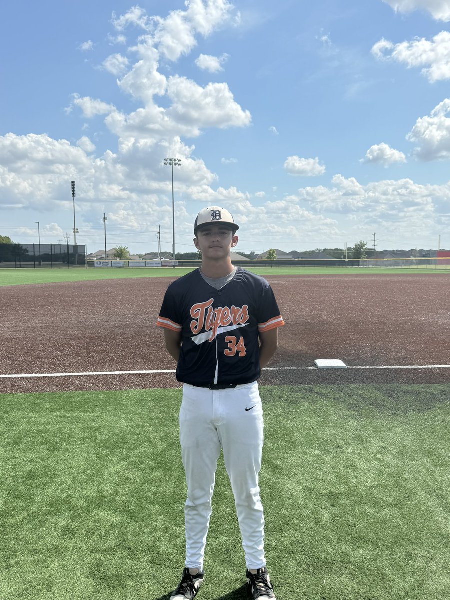 F: <a href="/DTigerBaseball/">Dallas Tigers</a> Smith 2028 20, NTX Kings 15U Schueller 0
PoG: <a href="/AdrianSoppe/">Adrian Soppe</a> 2-2, 2B, 3B, 5 RBI, 2BB
Pitcher: Brayden Smith 4IP, 8K, 0H, 0ER
Notable: <a href="/LeporiMac/">Mac LePori</a> 3-3, 2B, 3 RBI, HBP