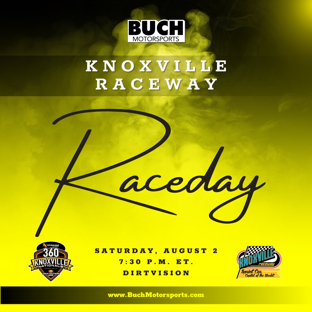 Buch Motorsports (@buchsprint13) on Twitter photo Back in action tonight at Knoxville! π
π: <a href="/DaisonPursley/">Daison Pursley</a>
π: <a href="/knoxvilleraces/">Knoxville Raceway</a>
π: Knoxville, Iowa
π°: 7:30 p.m. ET
πΊ: <a href="/dirtvision/">DIRTVision</a>
π: bit.ly/3aYnLVr
π: bit.ly/4hAKshv Back in action tonight at Knoxville! π
π: <a href="/DaisonPursley/">Daison Pursley</a>
π: <a href="/knoxvilleraces/">Knoxville Raceway</a>
π: Knoxville, Iowa
π°: 7:30 p.m. ET
πΊ: <a href="/dirtvision/">DIRTVision</a>
π: bit.ly/3aYnLVr
π: bit.ly/4hAKshv