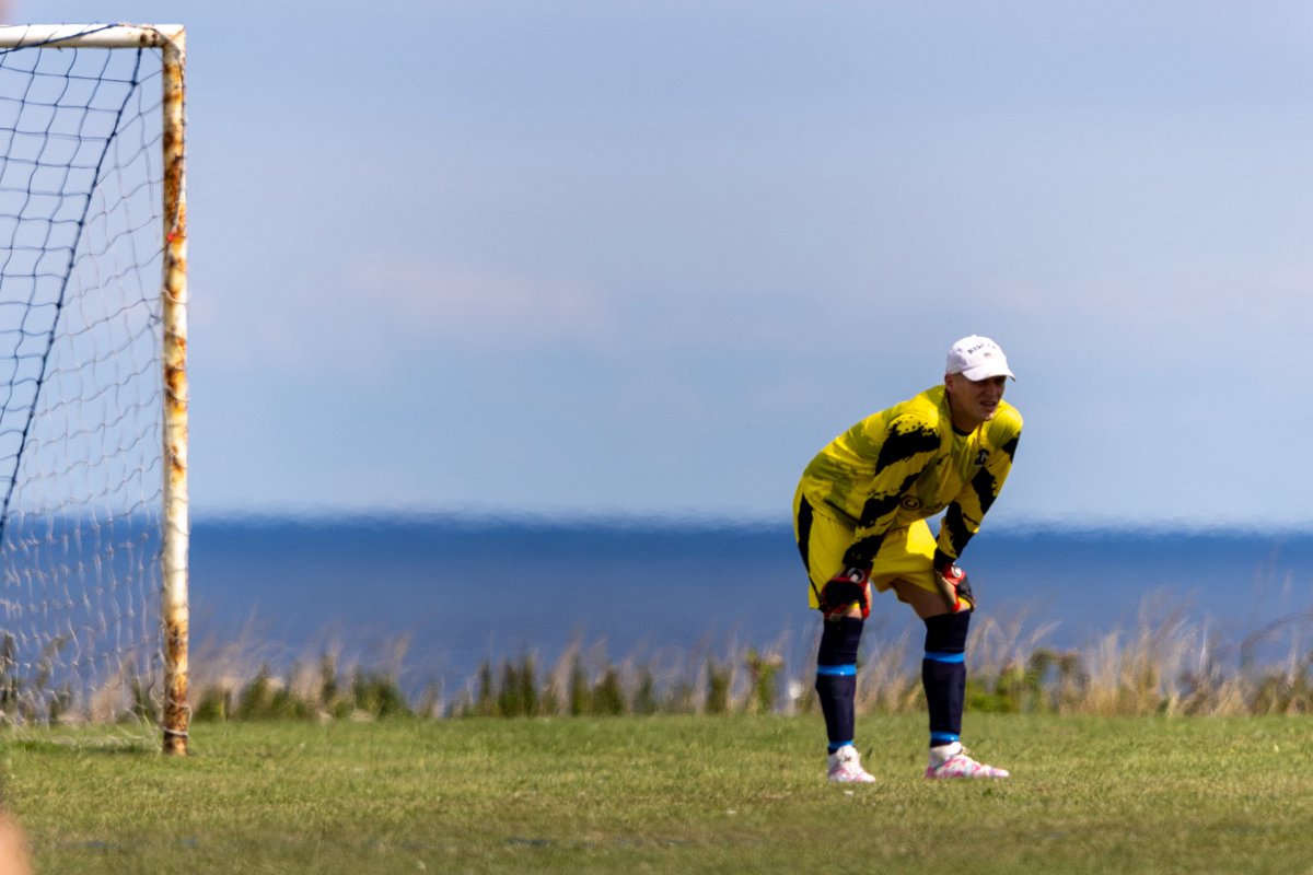 Steve_Chater's tweet image. Four frames from this afternoons game between North East Sporting Club and Seaton Sluice FC at the picturesque Crag Park.