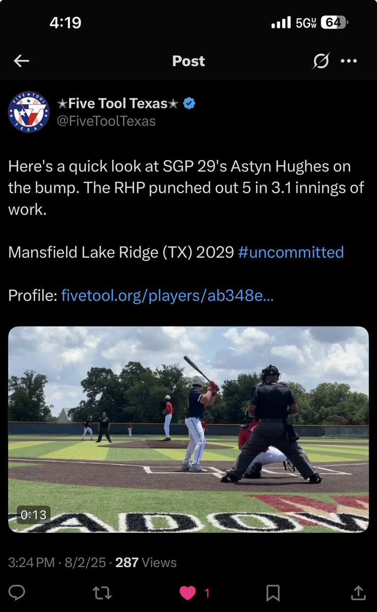 Astyn (@theastynhughes) on Twitter photo having some fun with some friends getting ready for highschool ball <a href="/LRHSBASEBALL/">Lake Ridge Baseball</a> <a href="/FiveToolTexas/">✭Five Tool Texas✭</a> <a href="/mvpbaseballntx/">MVP Baseball Tx</a> <a href="/texas_scouts/">Texas Baseball Scouts Association</a> #uncommited #upcomingfreshman
#lakeridgehighschool #roadtogreatness having some fun with some friends getting ready for highschool ball <a href="/LRHSBASEBALL/">Lake Ridge Baseball</a> <a href="/FiveToolTexas/">✭Five Tool Texas✭</a> <a href="/mvpbaseballntx/">MVP Baseball Tx</a> <a href="/texas_scouts/">Texas Baseball Scouts Association</a> #uncommited #upcomingfreshman
#lakeridgehighschool #roadtogreatness