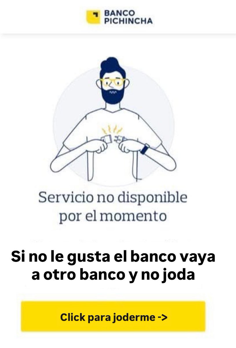 Nueva pantalla de bienvenida del <a href="/BancoPichincha/">Banco Pichincha</a>