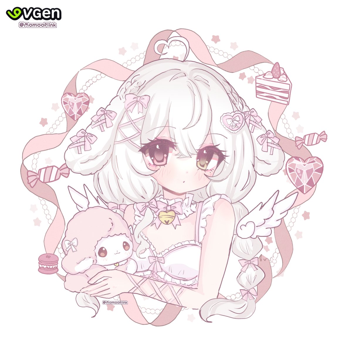 ♡‧₊˚ 𝐌𝐨𝐞 𝐁𝐮𝐬𝐭 𝐔𝐩 ✦
 ✦・<a href="/Sugary_Dolly/">Sugar 🎀🐑💖</a> 𖹭.ᐟ.ᐟ
•  ┈꒰ა ♡ ໒꒱┈•  ｡ﾟ   

#Vtuber #VtuberEN 
#Moe #VGen #VGenComm