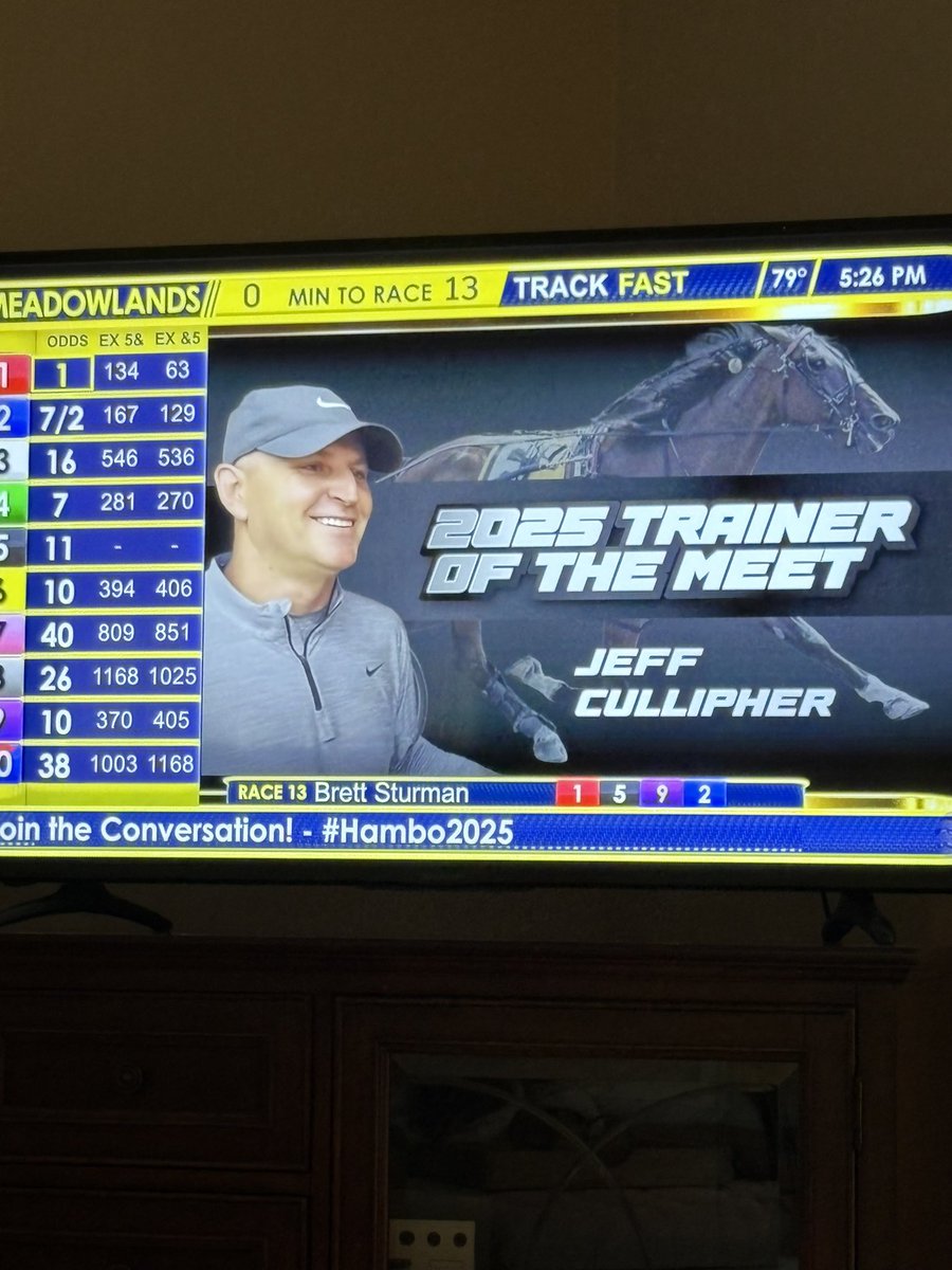 Darbie (@darbscullipher) on Twitter photo Words can’t explain how proud I am of this guy! His endless hard work and dedication to this sport pays off. World’s best dad! #TeamCullipher <a href="/TheMeadowlands/">Meadowlands Racing</a> Words can’t explain how proud I am of this guy! His endless hard work and dedication to this sport pays off. World’s best dad! #TeamCullipher <a href="/TheMeadowlands/">Meadowlands Racing</a>