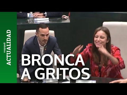 ¿¿ Es que  en el PP no tienen a nadie que debata con educacion?? Hoy esta arrabalera no deja hablar, insulta, no acepta las minimas normas  : De la escuela de Tellado, Ester, Cuca...