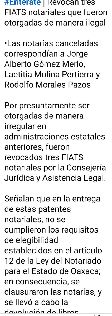 Oye <a href="/geovanyvasquez/">Geovany Vásquez S.</a> los fiats del hermano de <a href="/avilesalvarez_a/">Alejandro Aviles Álvarez</a> y de <a href="/raychagoya/">Ray Chagoya</a> están en orden o solo revocas por consigna?