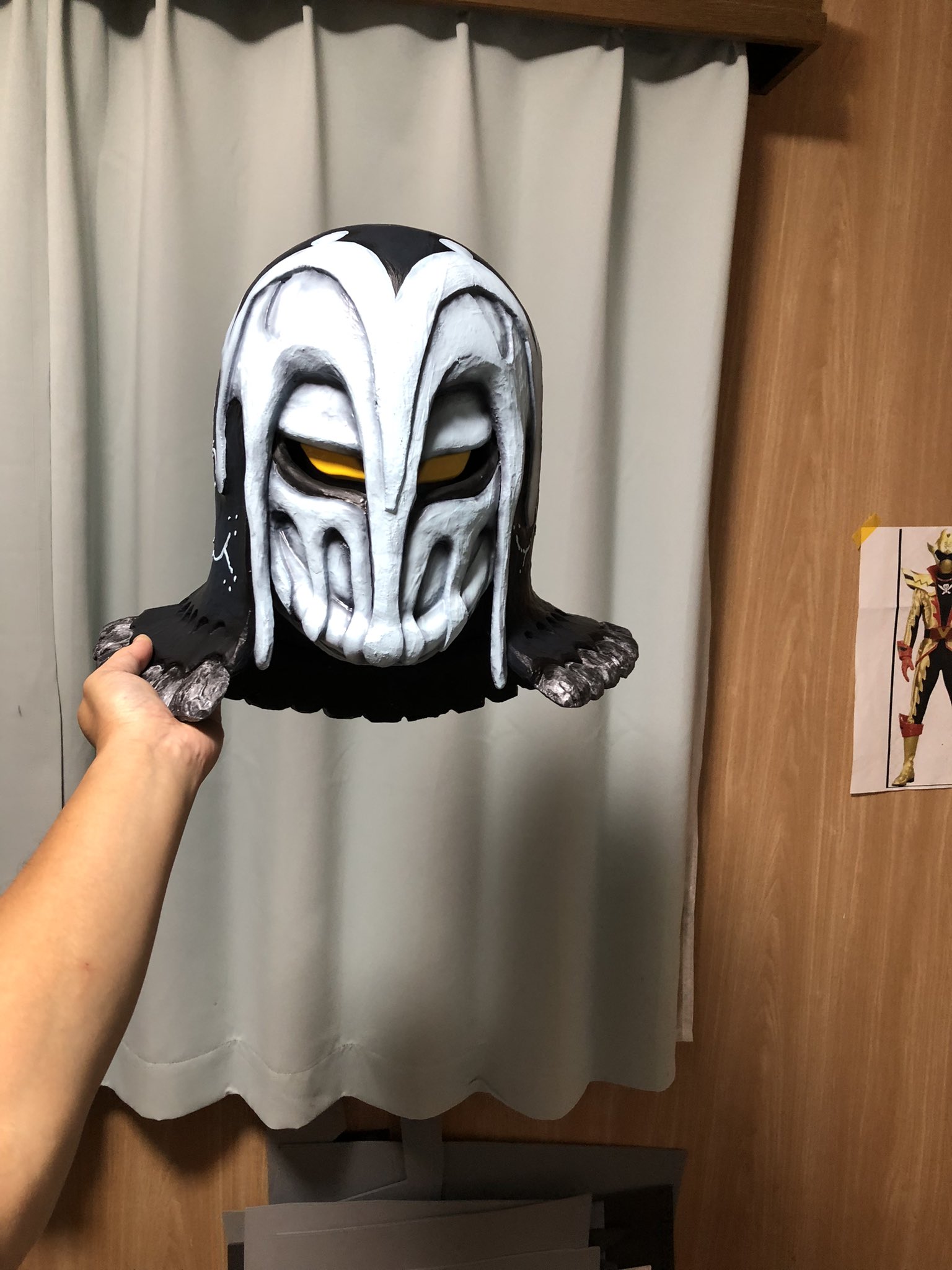 仮面ライダーアクア コスプレ用マスク 塗装済み完成品（樹脂製・受注製作） Amazon | [ユーアズコス] P 仮面ライダーガッチャード マスク