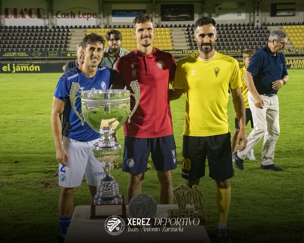 ⚽️🏆 ¡Muchas gracias por el buen trato recibido y la acogida una vez más <a href="/SanRoqueLepe/">CD San Roque de Lepe</a>!

¡El #XerezDeportivo campeón del XXIX Trofeo de San Roque!

#ElXerezQueQuieresTú