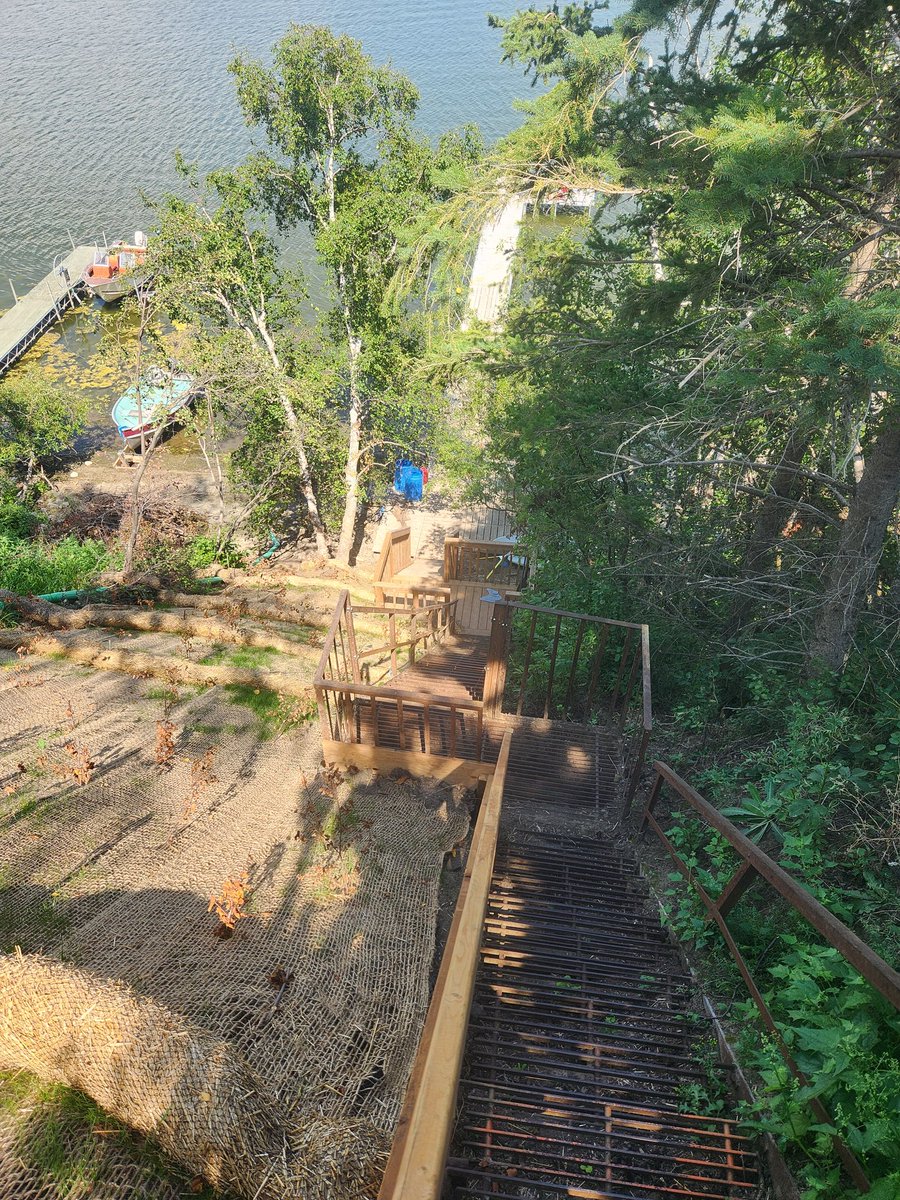 Most treacherous stairs I've ever encountered.