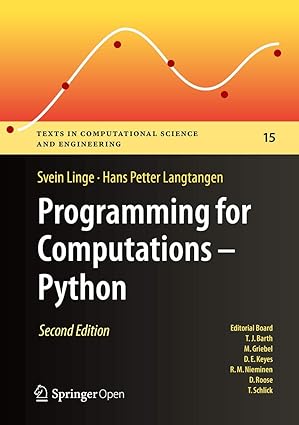 ecomputerbooks's tweet image. (Open Access) Python: A Gentle Introduction to Numerical Simulations with Python 3.6 - freecomputerbooks.com/Programming-fo…
Look for "Read and Download Links" section to download. Follow me if you like this post.
#python #programming #Computations #NumericalSimulations #NumericalComputation