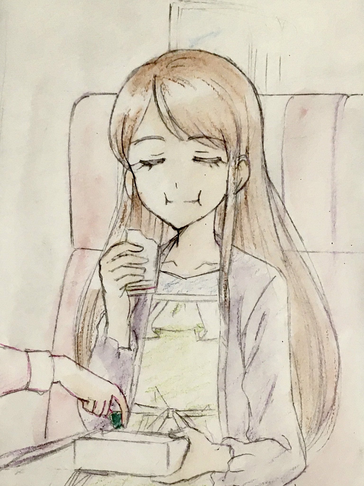 HISA KATO 直筆イラスト スケッチ フジツボちゃんANGEL 額縁付き その他雑貨 ブラウン レディース 加藤日砂【中古】3-1122G◎ 💗コミティア150 💗 お品書きです！ 2024年11月17日(日) 11:00