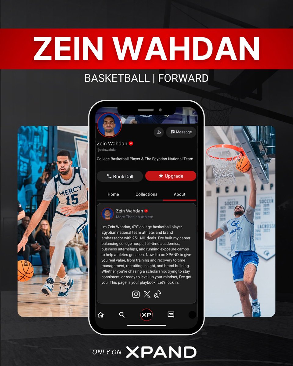 Zein Wahdan (@zein_wahdan) on Twitter photo Excited to announce I’ve officially joined <a href="/xpand_sports/">XPAND Sports</a> 🏀🔥
Sharing everything I’ve learned from the student-athlete grind, from training and recovery to time management and building your brand.
If you’re a hooper looking to level up on and off the court, tap in. Link in bio. Excited to announce I’ve officially joined <a href="/xpand_sports/">XPAND Sports</a> 🏀🔥
Sharing everything I’ve learned from the student-athlete grind, from training and recovery to time management and building your brand.
If you’re a hooper looking to level up on and off the court, tap in. Link in bio.