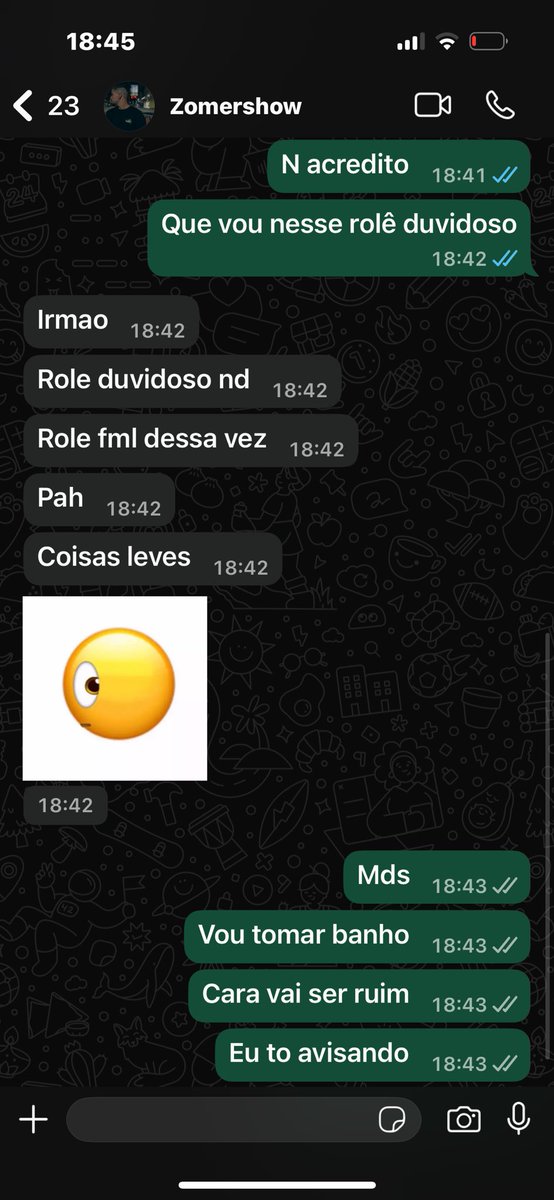 Lá vamos nós, minha parte eu fiz eu avisei…