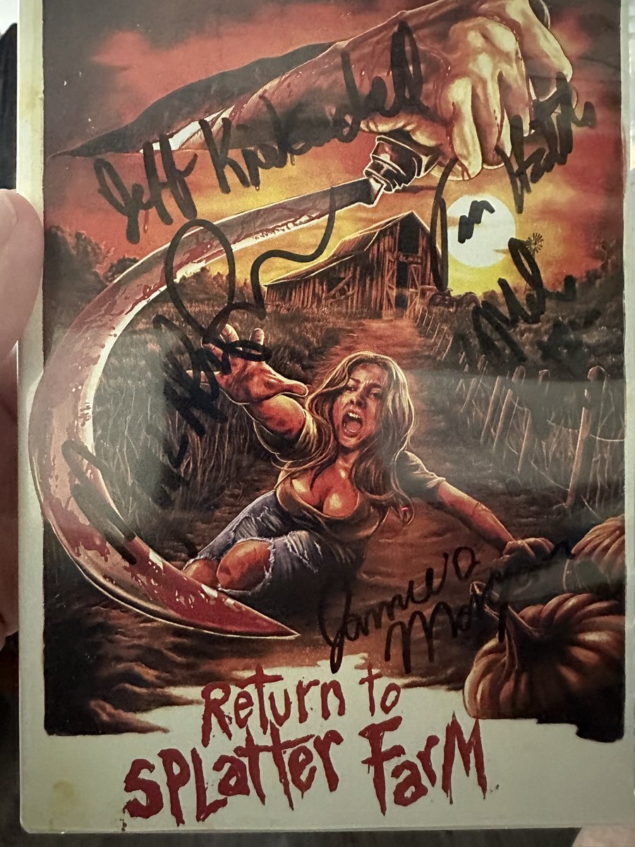 Had an awesome time at Grossfest 2025. Got to see a lot of awesome people and even got to see myself in a movie.  <a href="/PoloniaBros_Ent/">Mark Polonia</a> <a href="/JeffKirkendall1/">Jeff Kirkendall</a> <a href="/jamiemorgan5984/">Jamie Ann Morgan</a> #HorrorMovies