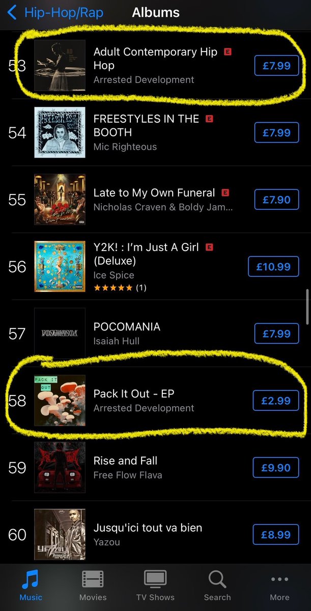 ARRESTED DEVELOPMENT (@adtheband) on Twitter photo Big News! π¬π§ Weβve got 3 AD releases charting on the UK iTunes Hip-Hop charts at the same time! π
33 years in & still rising β independent and legendary.
Shoutout to the UK!! ββ
@configa @speech__ <a href="/jjboogie/">Jacquelyn Jones</a> @eshesmiles
#ArrestedDevelopment #HipHop #UKCharts Big News! π¬π§ Weβve got 3 AD releases charting on the UK iTunes Hip-Hop charts at the same time! π
33 years in & still rising β independent and legendary.
Shoutout to the UK!! ββ
@configa @speech__ <a href="/jjboogie/">Jacquelyn Jones</a> @eshesmiles
#ArrestedDevelopment #HipHop #UKCharts