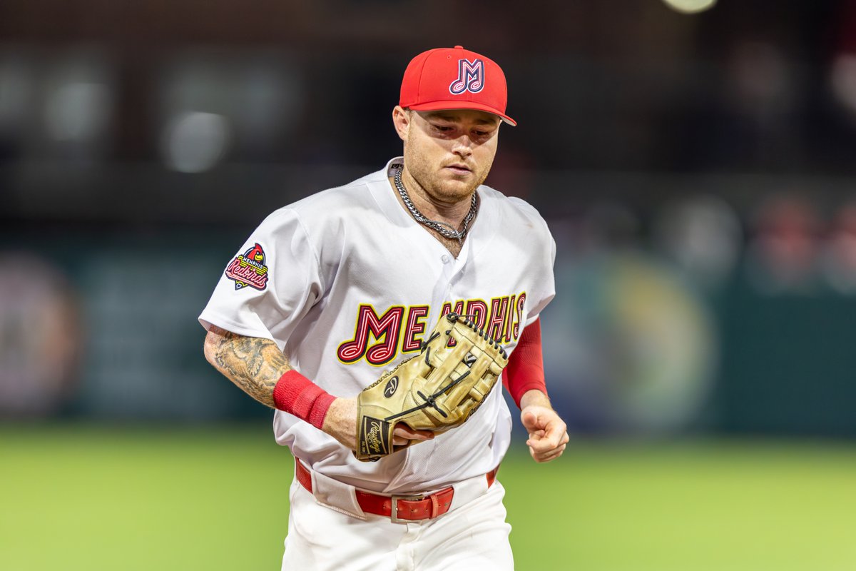 Today's <a href="/topsbarbq/">topsbarbq</a> leadoff batter is Nathan Church!  

Leadoff your day by texting REDBIRDS to 1 (833) 380-9855 for a free BBQ Pork Sandwich!