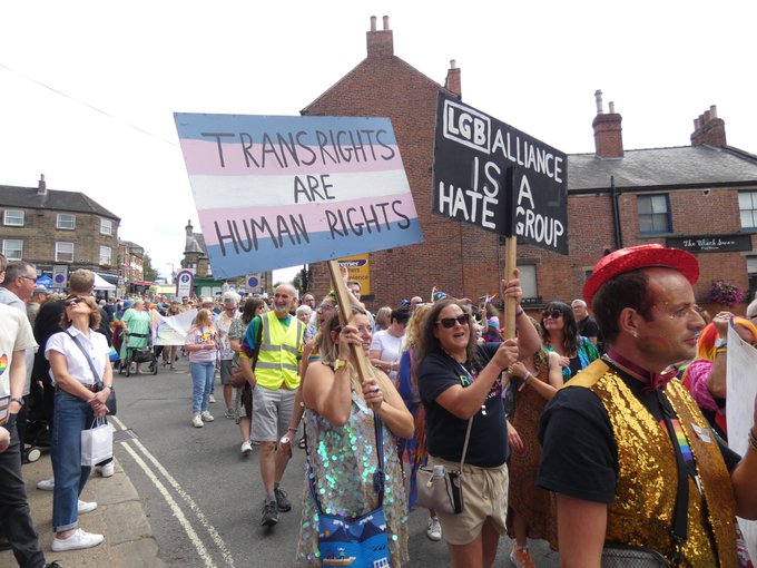 WRN Derbyshire & Staffordshire (@wrnderbyshire) on Twitter photo Homophobia, misogyny & exclusion marks Pride parade organised by @PrideinBelper in 2025
Not content with banning Lesbians, Gays & Bisexuals from participating, organisers were happy to parade hate speech toward <a href="/AllianceLGB/">LGB Alliance</a> through the streets of Belper
x.com/WRNDerbyshire/… Homophobia, misogyny & exclusion marks Pride parade organised by @PrideinBelper in 2025
Not content with banning Lesbians, Gays & Bisexuals from participating, organisers were happy to parade hate speech toward <a href="/AllianceLGB/">LGB Alliance</a> through the streets of Belper
x.com/WRNDerbyshire/…