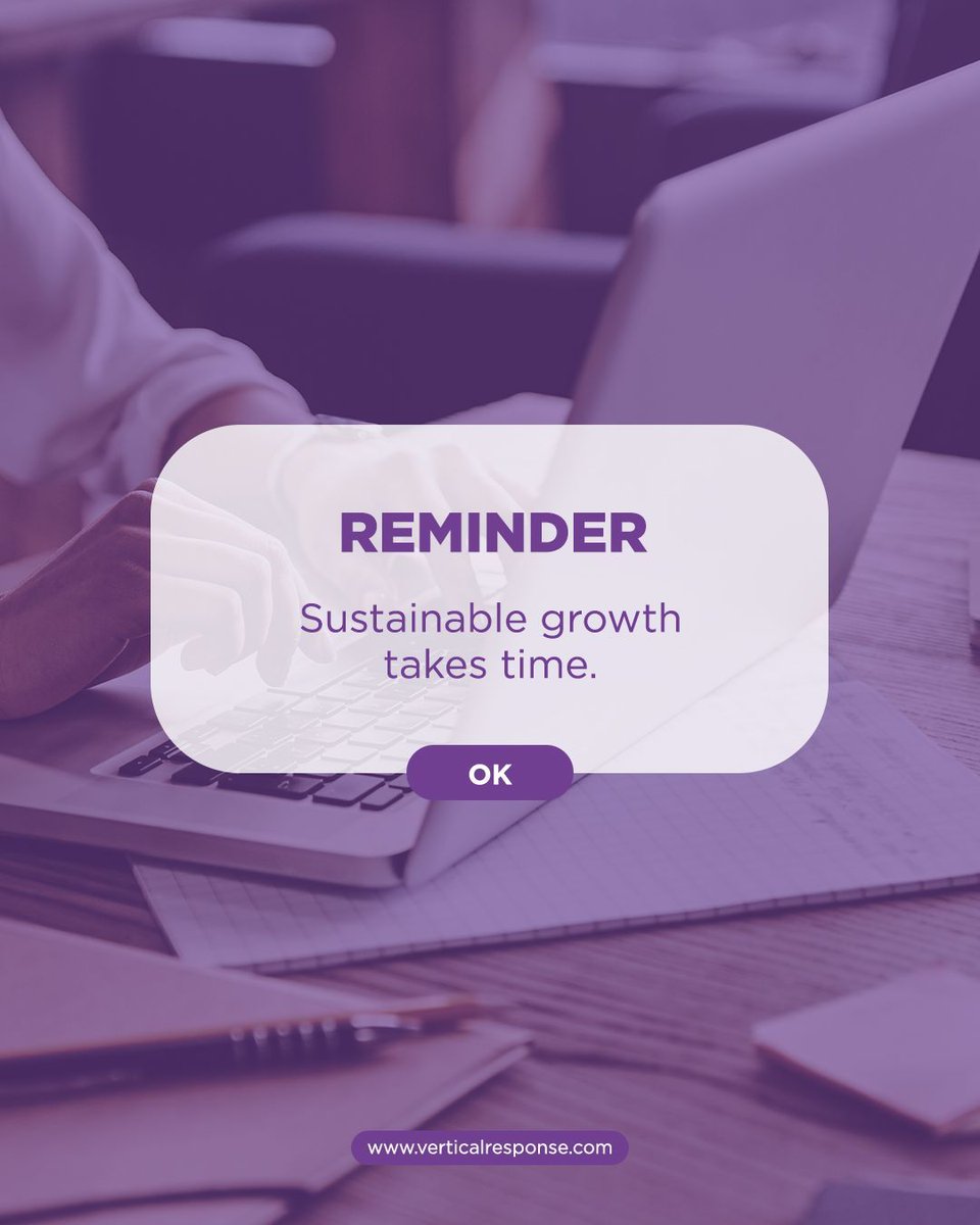 Don't give up before the finish line! 🏁 

Marketing requires perseverance and a long-term vision. Embrace the journey, stay consistent, and celebrate the milestones along the way.

What keeps you motivated in your marketing efforts? Share your tips in the comments! 👇