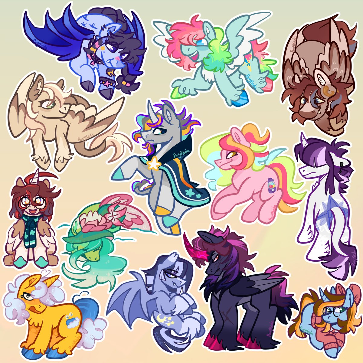 Here's my last bulk for artfight! I had a lot of fun this year, already planning for next.
#artfight #mlp
