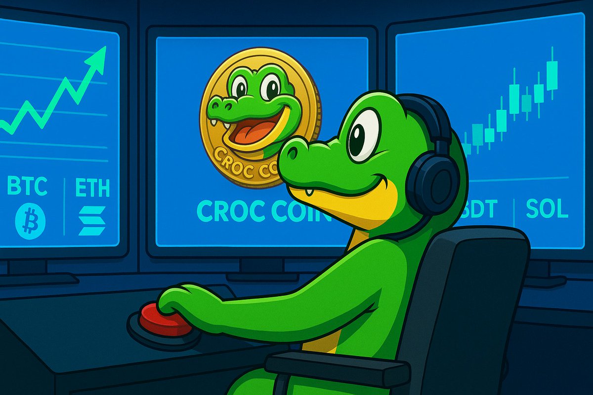 crocofund's tweet photo. #CrocCoin #crocofund #cryptonews #newscrypto #solana #memescoin https://t.co/jRUoGZ1G6A