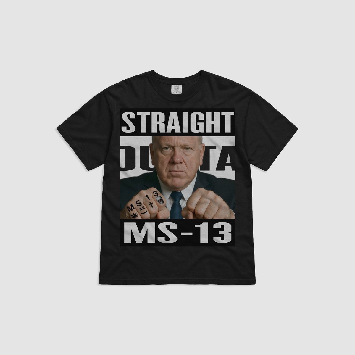 The world needs to know that our very own border czar is straight outta MS-13. Coming soon!

<a href="/RealTomHoman/">Thomas D. Homan</a> didn't have the balls to meet me outside and he doesn't have the balls to fight me at the <a href="/WhiteHouse/">The White House</a> MMA event.