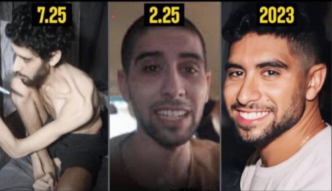 Hamas is starving the hostages.

Let the world know