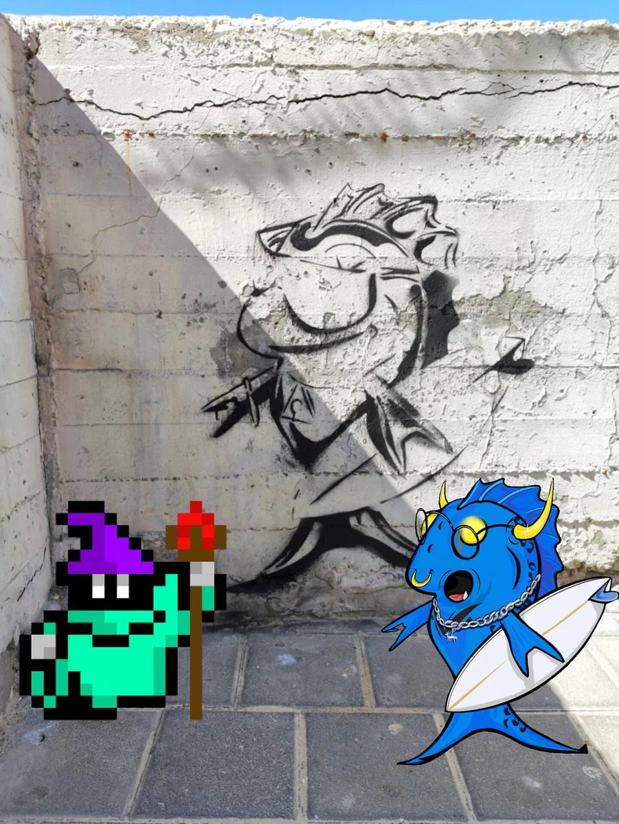 Minting is live📣

MATTER TOO META 
Limited edition IRL artworks 
Created by me inspired by the sea🐟

Minting page by <a href="/Highlight_xyz/">Highlight</a> 
🔗highlight.xyz/mint/apechain:…

Hot summer on <a href="/apecoin/">ApeCoin</a> <a href="/ApeChainHUB/">ApeChainHUB</a> 🦍☀️