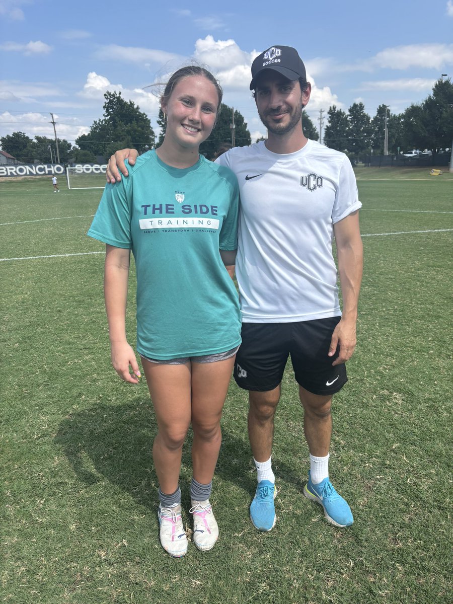 abby_admire's tweet photo. Thank you so much @UCOSoccer for hosting an amazing ID Camp today! I had so much fun and I am very grateful that I got to play for you guys. https://t.co/NtDZuNcasz