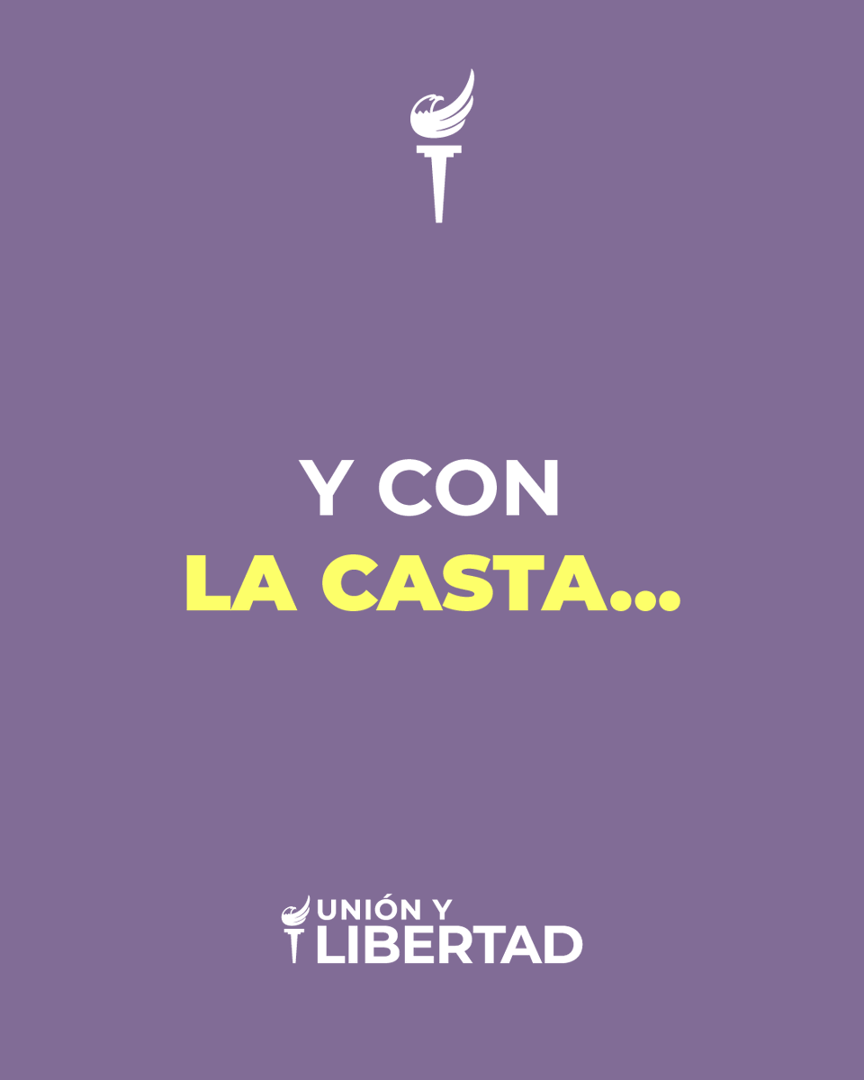 UyLibertad_pba's tweet photo. Sabes que hay un partido de liberales posta, que saben que la Justicia Social es un verso para que los que gobiernan hace 40 años se sigan enriqueciendo mientras la gente vive cada día peor.

El 7 de septiembre, votá a los que nos oponemos a la miseria del kirchnerismo. https://t.co/yA8A7gtGhR
