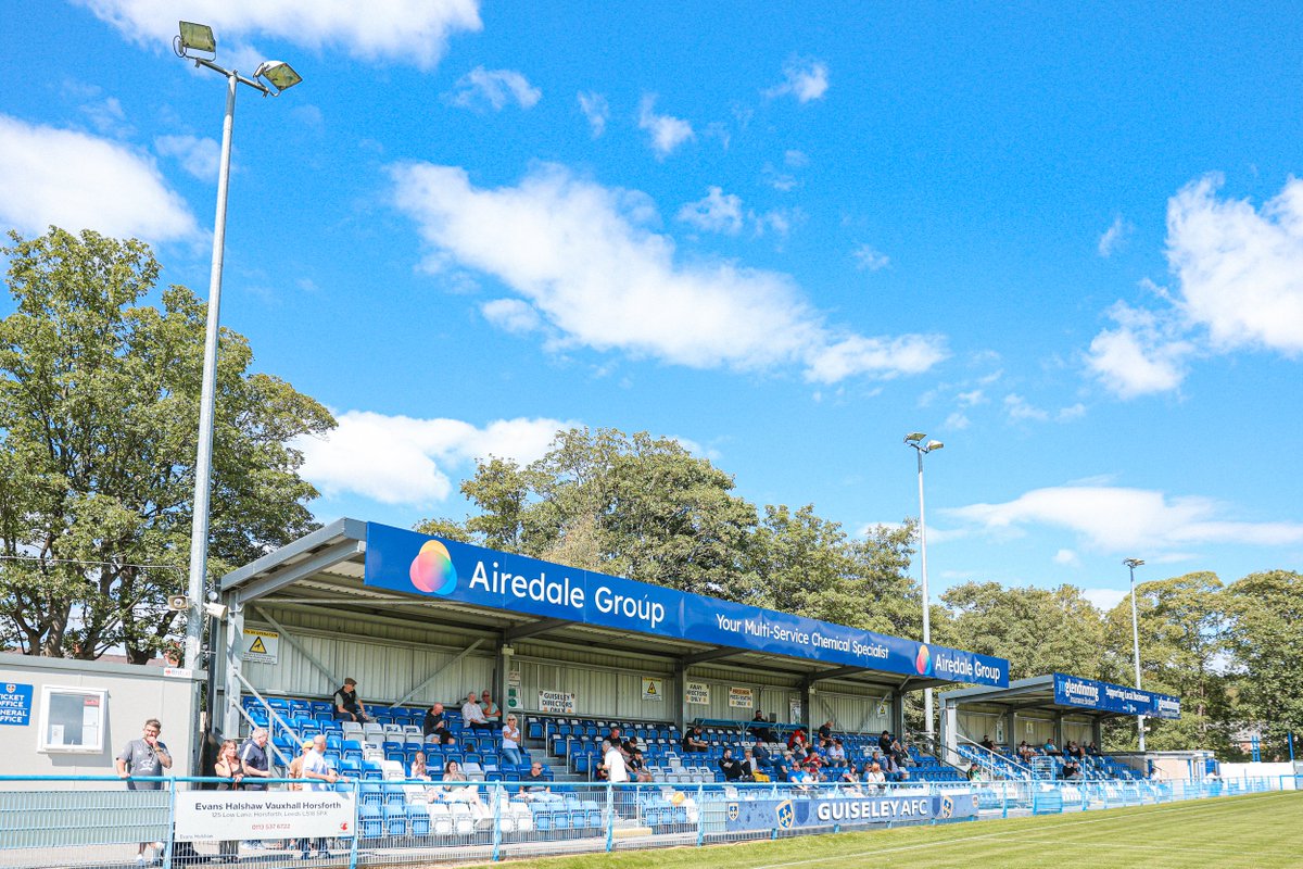 Guiseley AFC (@guiseleyafc) on Twitter photo Today at Nethermoor - Summer Open Day 🦁
<a href="/GAFCSupporters/">Guiseley AFC SC</a> AGM from 11:30am 💼
FREE football acitivities with <a href="/GAFCCommunity/">GAFC Community</a> from 1-2pm
BBQ with Robertshaws burgers and sausages from 12:30pm 🍔
Club Shop open - chance to get your 2025/26 season ticket 🔵
#GAFC #GuiseleyTogether Today at Nethermoor - Summer Open Day 🦁
<a href="/GAFCSupporters/">Guiseley AFC SC</a> AGM from 11:30am 💼
FREE football acitivities with <a href="/GAFCCommunity/">GAFC Community</a> from 1-2pm
BBQ with Robertshaws burgers and sausages from 12:30pm 🍔
Club Shop open - chance to get your 2025/26 season ticket 🔵
#GAFC #GuiseleyTogether