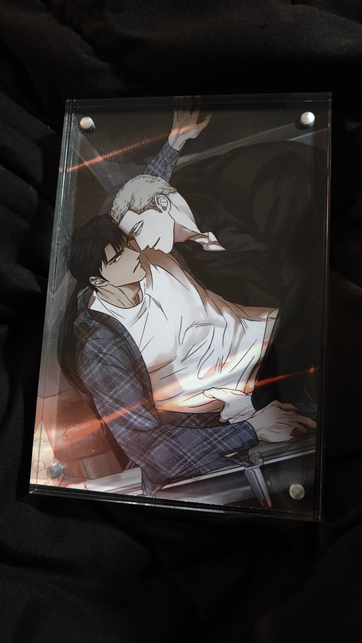 韓国BL 朝になりました ポップアップ 解氷曲線 キーホルダー