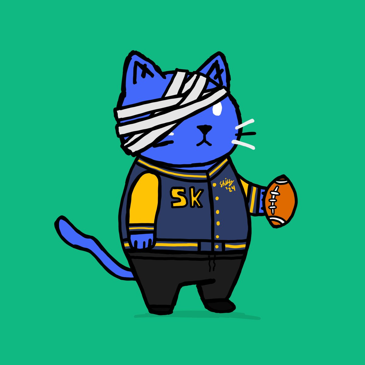 CIDVIK79 (@stmichael94240) on Twitter photo Starting all-stars for this year's SK "Motorcity Kitties" football team. NFL football is coming soon!
<a href="/ShittyKitties_/">shittykitties.algo</a>
#shittyhype
#algorandnfts Starting all-stars for this year's SK "Motorcity Kitties" football team. NFL football is coming soon!
<a href="/ShittyKitties_/">shittykitties.algo</a>
#shittyhype
#algorandnfts